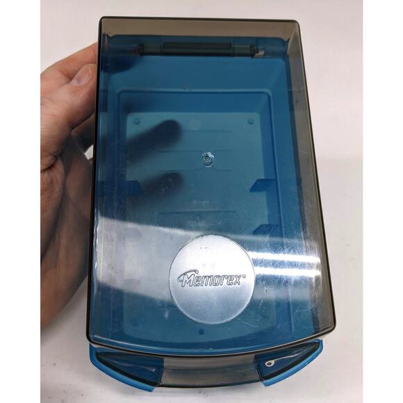 Vintage Memorex 40-Disc 3.5" Diskette Storage Box - Gently Used - Picture 6 of 6